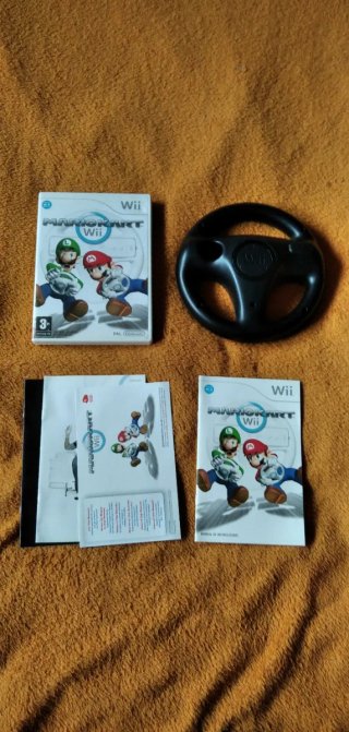 Mario Kart Wii + Volante Original Nintendo Wii