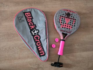 PALA PADEL BLCK CROWN HURRICANE PRO