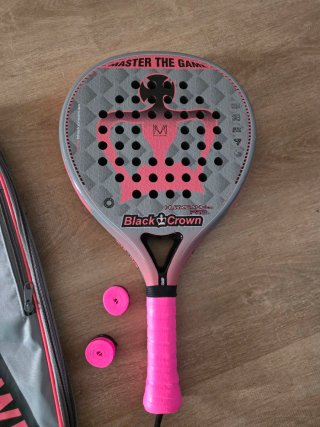 PALA PADEL BLCK CROWN HURRICANE PRO