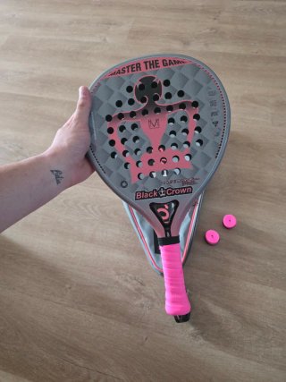 PALA PADEL BLCK CROWN HURRICANE PRO