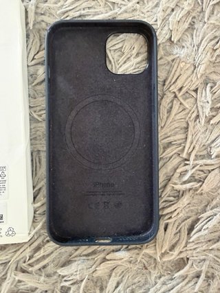 Funda iPhone 13 Silicone Case MagSafe Negra