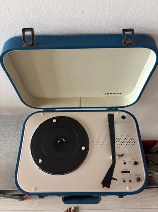 Tocadiscos Maleta Crosley CR6026A-BL Bluetooth
