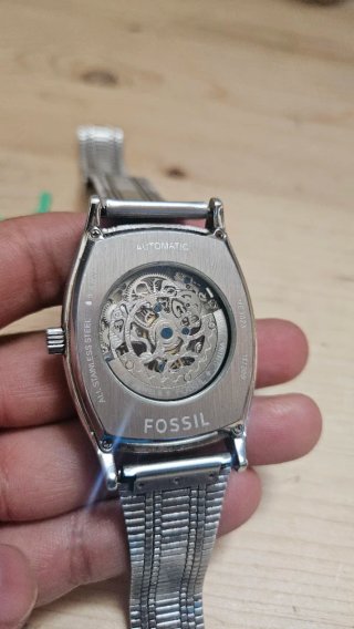 Reloj Fossil ME3023 Automático Esqueleto