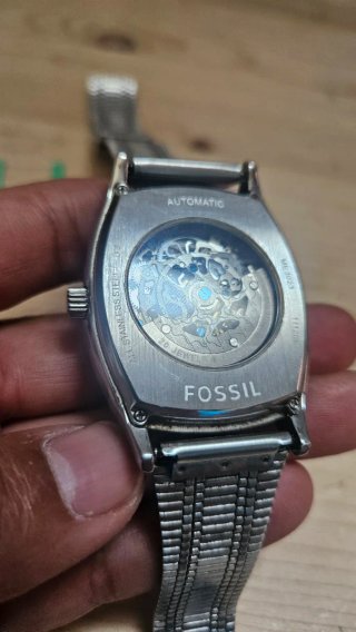 Reloj Fossil ME3023 Automático Esqueleto