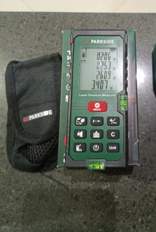 Misuratore Distanza Laser Parkside