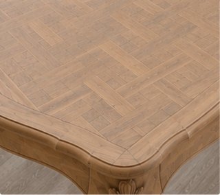 Mesa antigua francesa parquet Versalles