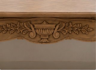 Mesa antigua francesa parquet Versalles