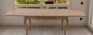 Mesa antigua francesa parquet Versalles