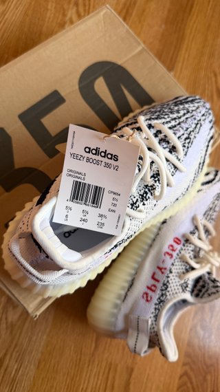 Adidas Yeezy Boost 350 V2 Zebra Talla 38.5