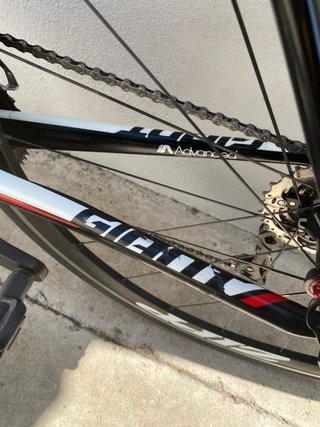 Cuadro Giant TCR Advanced - Fisurado