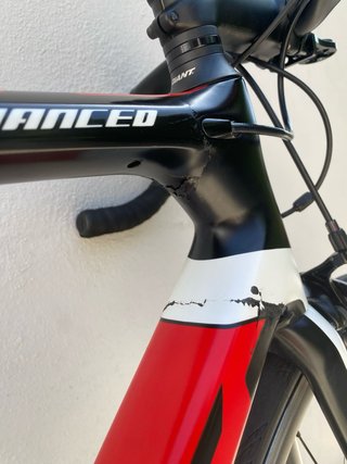 Cuadro Giant TCR Advanced - Fisurado