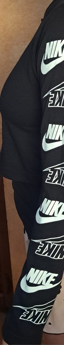 Camiseta Nike manga larga crop top