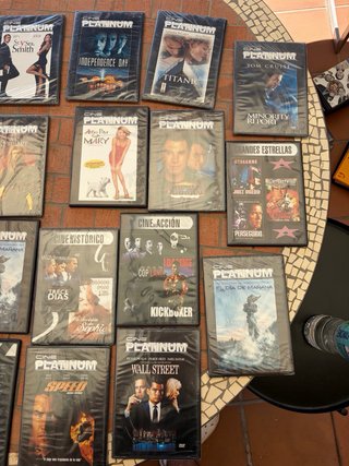 Lote Películas DVD Platinum sin estrenar