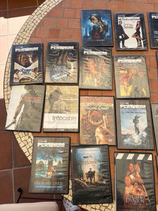 Lote Películas DVD Platinum sin estrenar