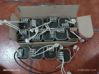 Lote 12 Transformadores Loyje 50VA 230V-12V