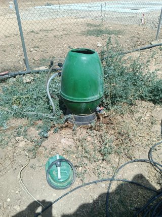 Abonadora para inyectar fertilizante