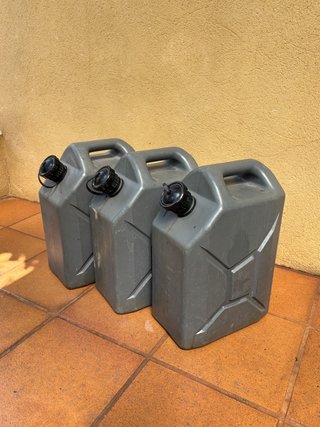 Bidón plástico para gasolina