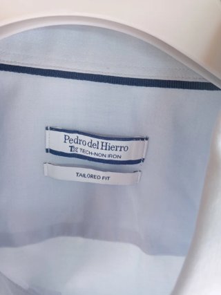 Camisa Pedro del Hierro Azul Talla XXXL