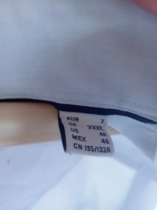 Camisa Pedro del Hierro Azul Talla XXXL