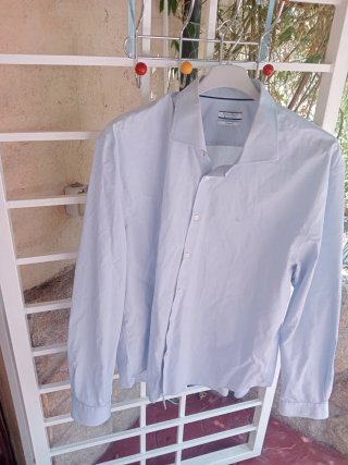 Camisa Pedro del Hierro Azul Talla XXXL