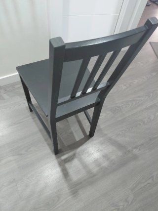 Mesa Ikea Blanca +4 sillas
