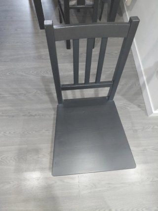 Mesa Ikea Blanca +4 sillas