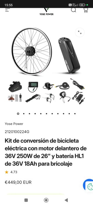 Bici eléctrica Doble Suspensión