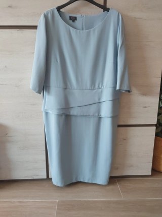Vestido de fiesta azul Talla 54