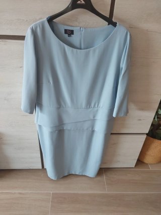 Vestido de fiesta azul Talla 54