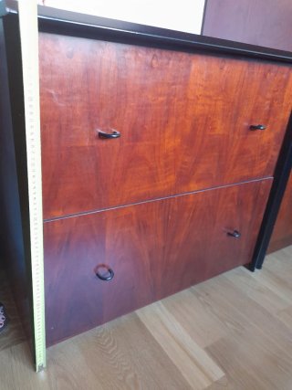 Muebles de oficina madera COMPLETO 300€