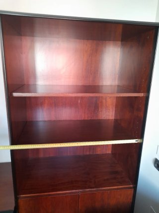 Muebles de oficina madera COMPLETO 300€