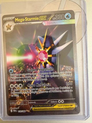 Carta Pokémon Mega-Starmie EX 118/088