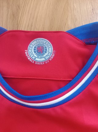 Camiseta de fútbol Rangers Carling. Talla M
