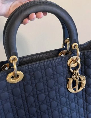 Borsa Lady Dior Nera