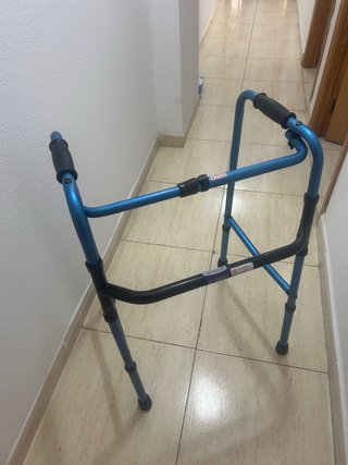 Andador Plegable Azul