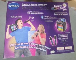 Karaoke Vtech Party Duo con Micrófonos