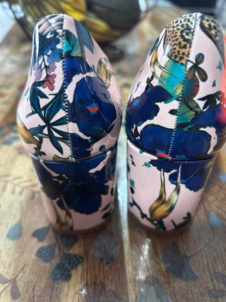 Zapatos Zara Talla 40 Estampado Floral