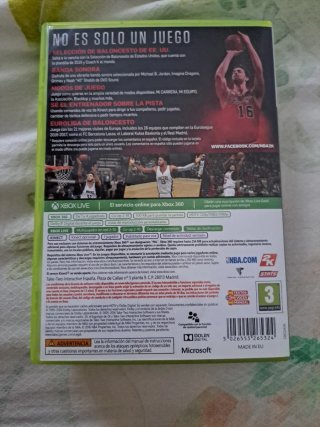 Xbox 360 NBA 2K17 Pau Gasol