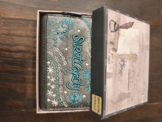Cartera Sweet Candy mediana bordada