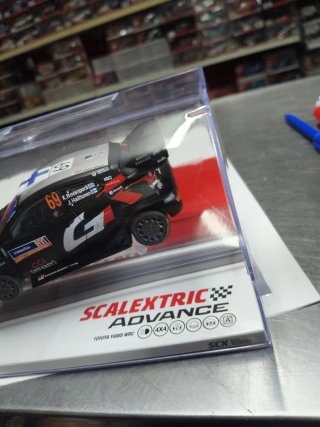 Scalextric Advance Toyota Yaris WRC Sweden 69