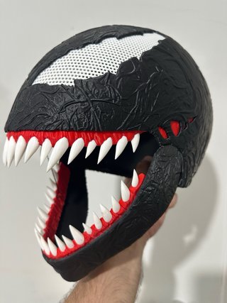 Casco Venom en Impresión 3D