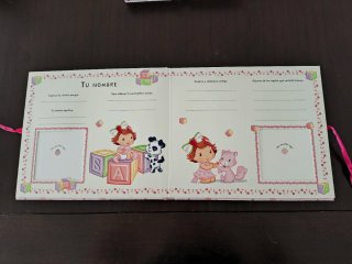 Álbum de bebé El álbum de mi bebé