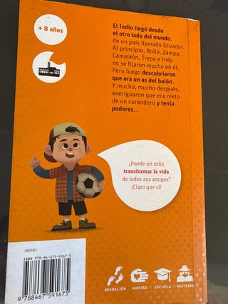 Libro  El brujo del viento