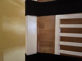 Maletero plegable madera y tela