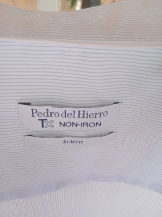 Camisa Pedro del Hierro Azul Talla XXXL