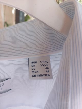 Camisa Pedro del Hierro Azul Talla XXXL