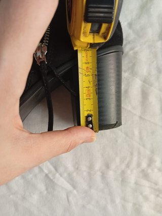 Botines tacón Bershka negros