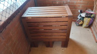 Mesa extensible plegable madera Ikea+ 2 sillas