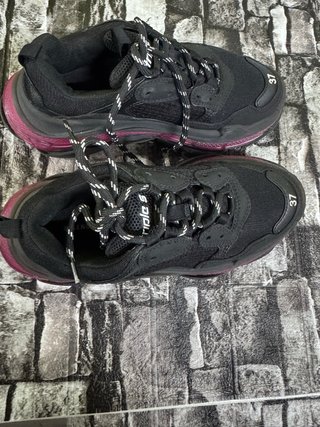 Zapatillas Balenciaga Negras y Rosas