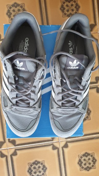 Adidas ZX 750 Grigio Bianco Scarpe Uomo